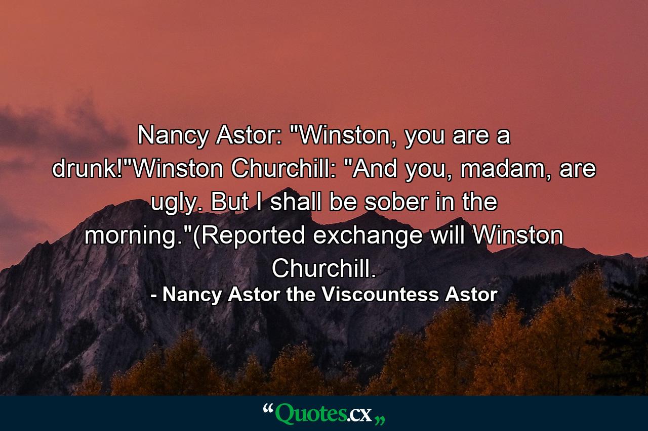 Nancy Astor: 