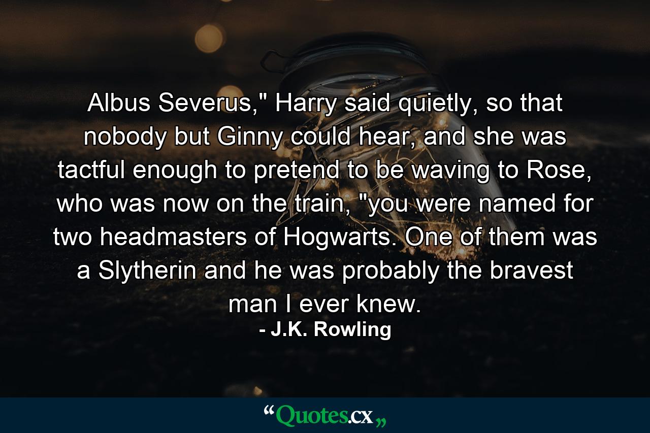 Albus Severus,