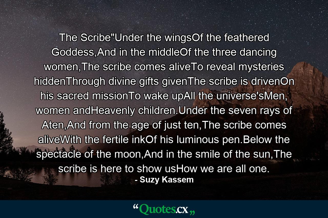 The Scribe