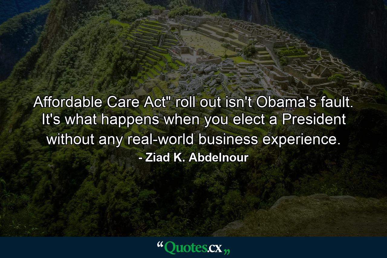 Affordable Care Act