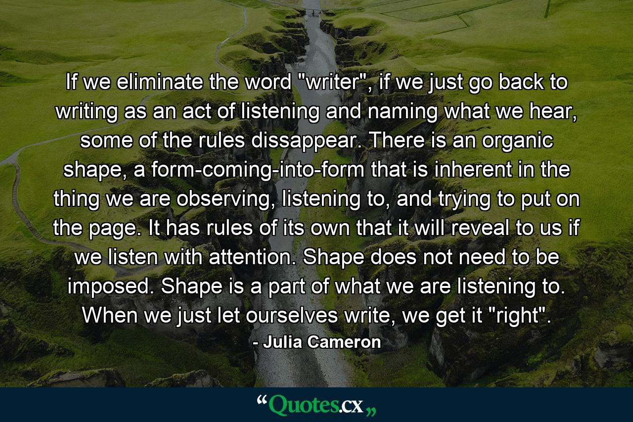 If we eliminate the word 